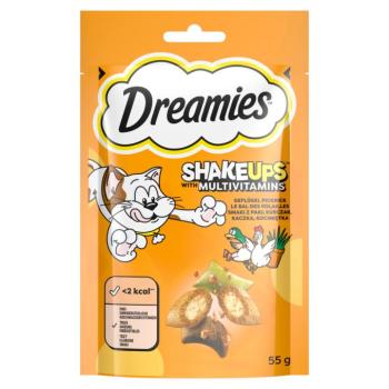 6x55g Dreamies Shakeups Szárnyaspiknik multivitamin snack macskáknak kép
