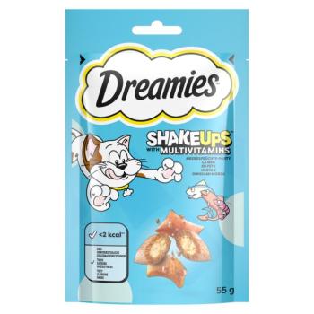 6x55g Dreamies Shakeups Tenger gyümölcsei fesztivál multivitamin snack macskáknak kép