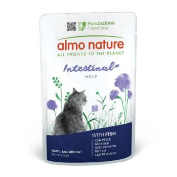 6x70g Almo Nature Functional Intestinal Help nedves macskatáp-hal kép