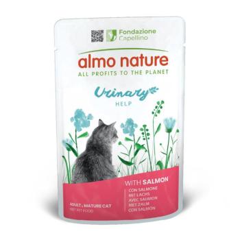 6x70g Almo Nature Functional Urinary Help lazac nedves macskatáp kép