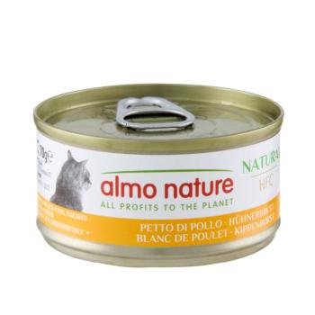 6x70g Almo Nature HFC Natural csirkemell nedves macskatáp kép