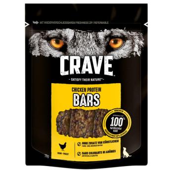 6x76g Crave Protein Bars csirke kutyasnack kép