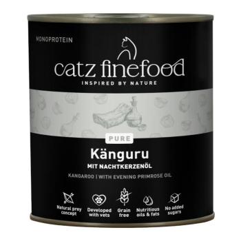 6x800g catz finefood nedves macskatáp - No. 107 kenguru kép