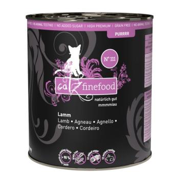 6x800g catz finefood nedves macskatáp - No. 111. bárány kép