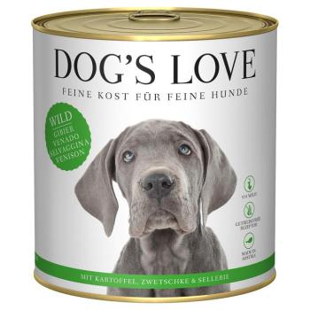 6x800g Dog's Love Adult Vad nedves kutyatáp kép