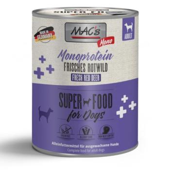6x800g MAC's Mono Sensitive Szarvas nedves kutyatáp kép