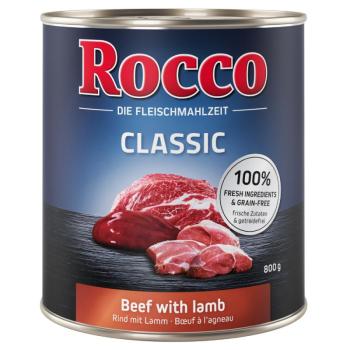 6x800g Rocco Classic nedves kutyatáp- Mix 1: 6 változattal kép