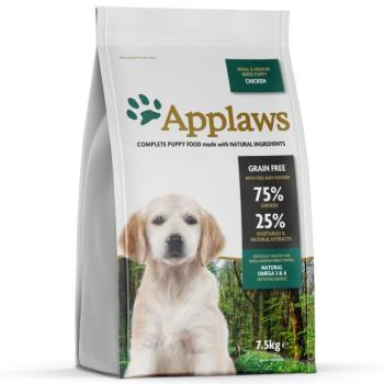 7,5kg Applaws Puppy Small & Medium Breed csirke száraz kutyatáp kép