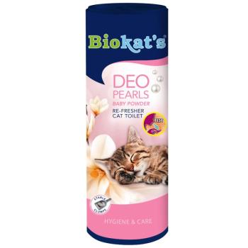 700g Biokat´s Deo Pearls Baby Powder macskaalom-szagtalanító kép