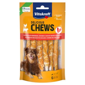 70g (6db)Vitakraft Delicious Chews S rágótekercs csirke kutyasnack kép