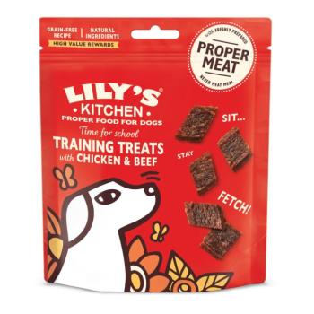 70g Lily's Kitchen Adult Trainingssnacks csirke & marha kutyasnack kép