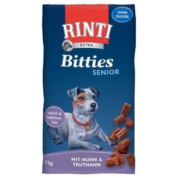 75g RINTI Extra Bitties Senior jutalomfalar kutyáknak - csirke & pulyka kép