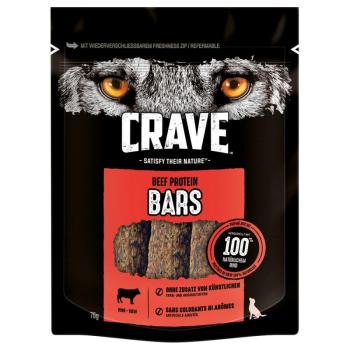 76g Crave Protein Bars marha kutyasnack kép