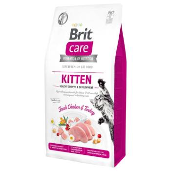 7kg Brit Care Grain-Free Kitten Healthy Growth & Development száraz macskatáp kép