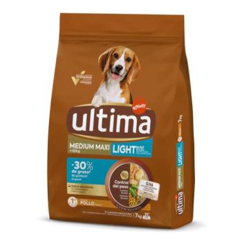 7kg Ultima Medium / Maxi Light Adult csirke száraz kutyatáp kép