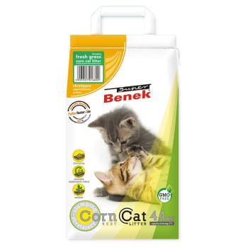 7l  (kb. 4,4 kg) Super Benek Corn Cat friss fű macskaalom kép