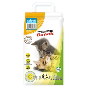 7l  (kb. 4,4kg) Super Benek Corn Cat tengeri szellő macskaalom kép