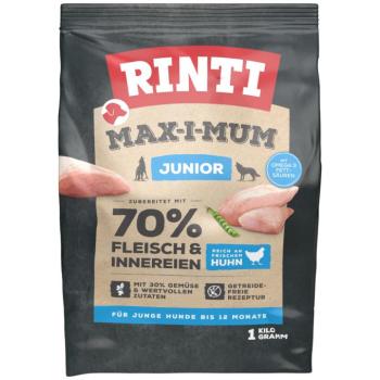 7x1kg Rinti Max-i-mum Junior csirke száraz kutyatáp kép