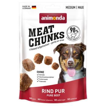 80g Animonda Meat Chunks Medium / Maxi kutyasnack-marha pur kép