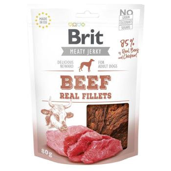 80g Brit Jerky marhafilé kutyasnack kép