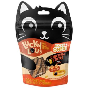 80g Lucky Lou Lucky Ones Sticks csirke macskasnack kép