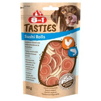 85g 8in1 Tasties Sushi Rolls csirke kutyasnack kép
