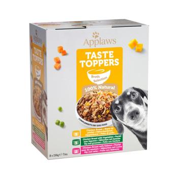 8x156g Applaws Taste Toppers húslében nedves kutyatáp kép