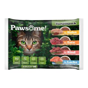 8x85g Pawsome Adult Cat nedves macskatáp Mix (4 változattal) kép
