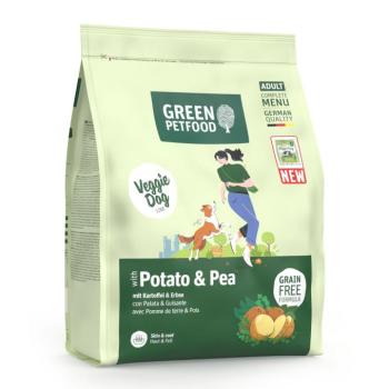 900g Green Petfood VeggieDog Grainfree burgonya & borsó száraz kutyatáp kép