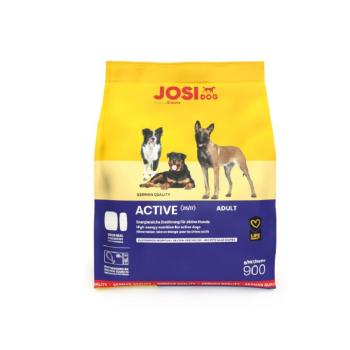 900g JosiDog Active csirke száraz kutyatáp kép