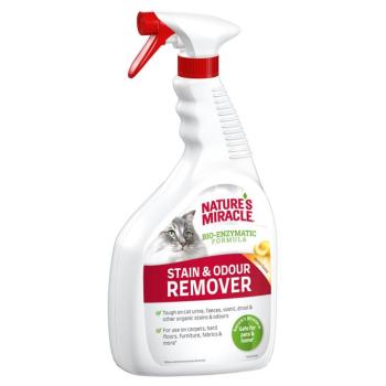 946ml Nature's Miracle Cat Stain and Odour Remover Macska folt- és szageltávolító macska kép