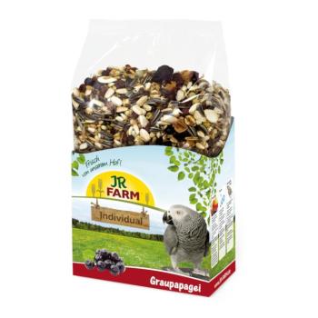 950g JR Farm Individual szürke papagáj eledel, madáreledel kép