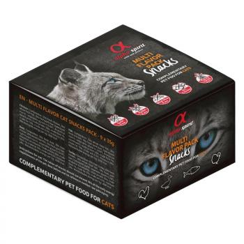 9x35g alpha spirit Multi-Flavour snack macskáknak kép