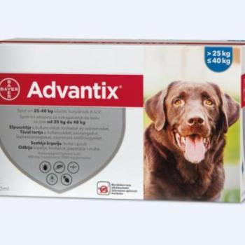 Advantix Spot On 25-40 kg 24x4 ml kép