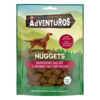 ADVENTUROS Nuggets Vaddisznó, vad ízű kutya jutalomfalat 90 g kép