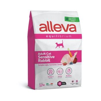 Alleva Equilibrium Adult Cat Sensitive - nyúl 1,5 kg kép