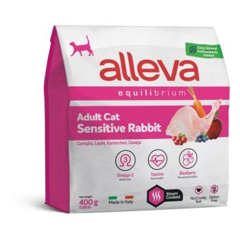 Alleva Equilibrium Adult Cat Sensitive - nyúl 400 g kép