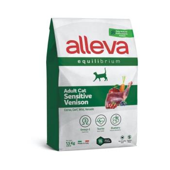 Alleva Equilibrium Adult Cat Sensitive - szarvas 1,5 kg kép