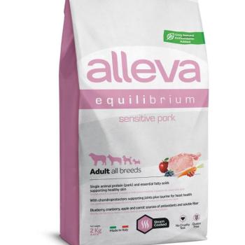 Alleva Equilibrium Adult Dog Sensitive - sertés 2 kg kép