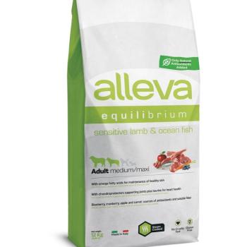 Alleva Equilibrium Adult Medium/Maxi Dog Sensitive - bárány és hal 12 kg kép