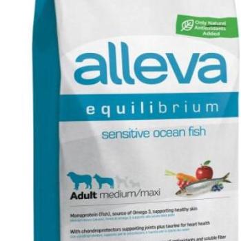Alleva Equilibrium Adult Medium-Maxi Sensitive Ocean Fish 12 kg kép
