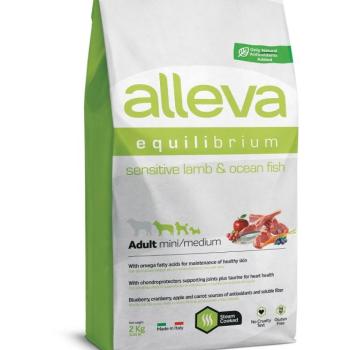 Alleva Equilibrium Adult Mini/Medium Dog Sensitive - bárány és hal 2 kg kép