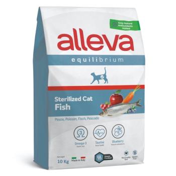 Alleva Equilibrium Sterilized Cat - hal 10 kg kép