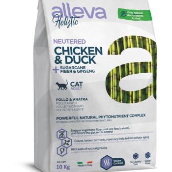 Alleva Holistic Adult Cat Neutered Chicken & Duck 10 kg kép