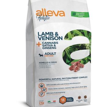 Alleva Holistic Adult Mini Dog Lamb & Venison 2 kg kép