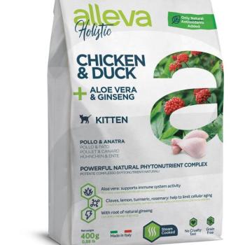 Alleva Holistic Kitten Chicken & Duck 400 g kép