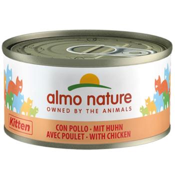 Almo Nature 24 x 70 g - Kitten csirke kép