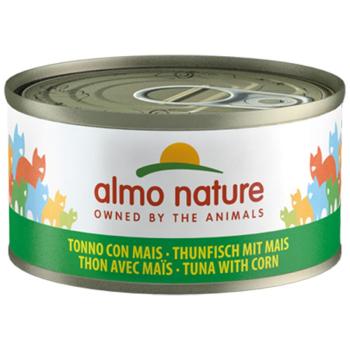 Almo Nature 24 x 70 g - Tonhal & kukorica kép