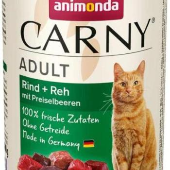 Animonda Carny Adult beef + deer with cranberries 400 g kép