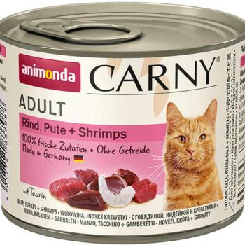 Animonda Carny Adult beef, turkey & shrimp 200 g kép